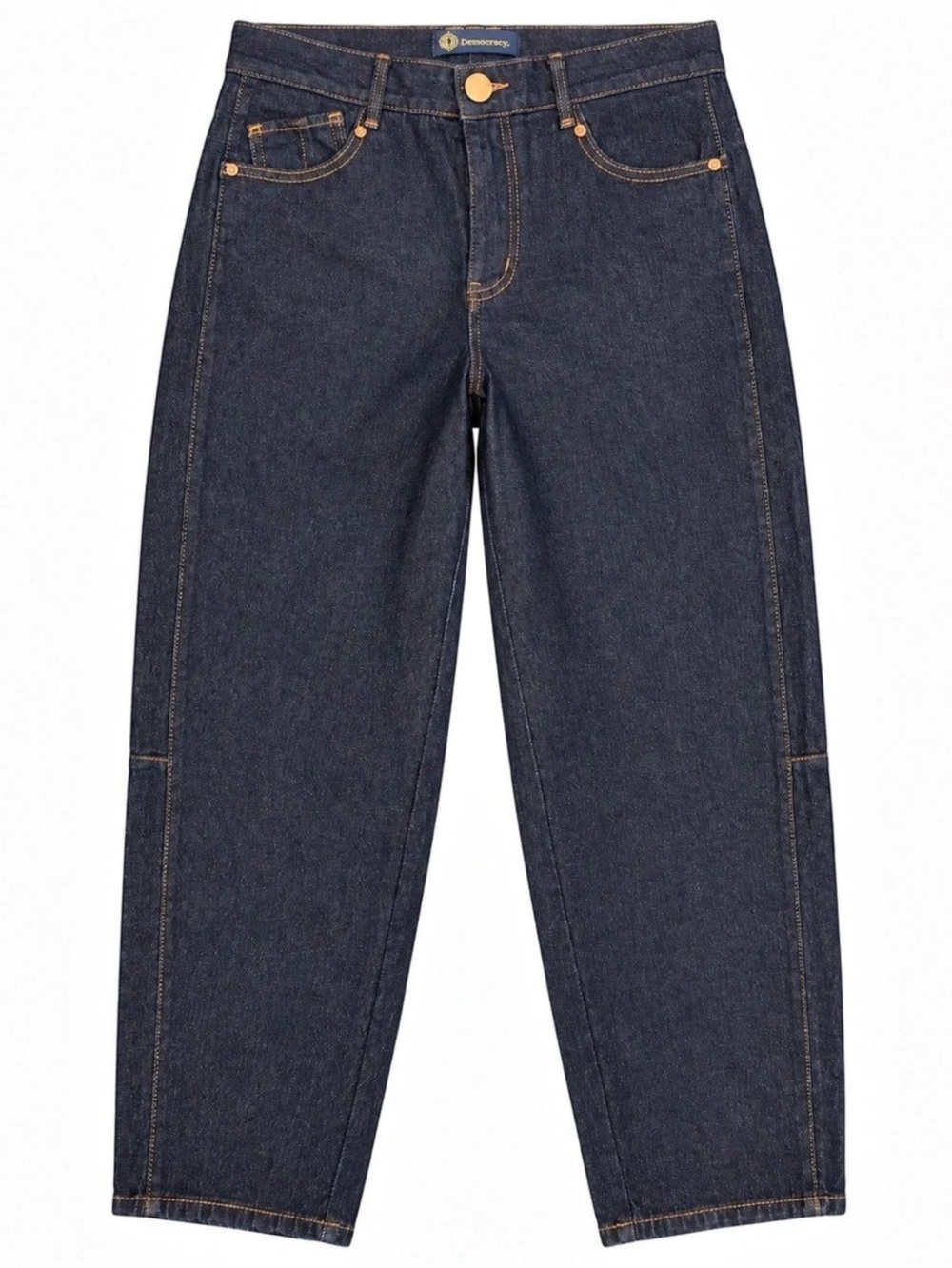 Democracy Ab Solution Jeans Size 4 Dark Indigo Slim Straight High Rise Stretch